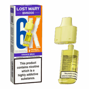Orange Bruu – Lost Mary BM6K – prefilled pod refills