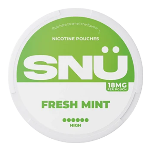 Fresh Mint- Snu- 18mg – vape product