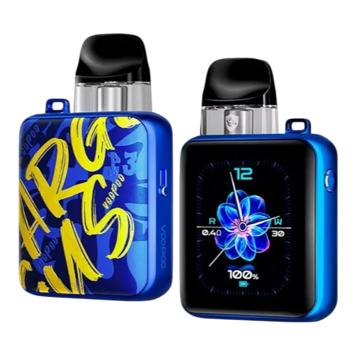 Argus P3 – Blue Leather – vape product (VooPoo Argus P3 Pod Kit)