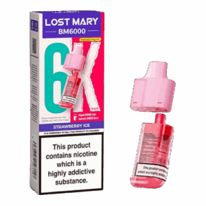 Strawberry Ice- Lost Mary BM6K Refill 10mg