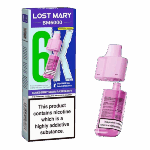 Blueberry Sour Raspberry - Lost Mary BM6K Refill 0mg