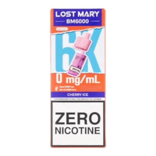 Cherry Ice - Lost Mary BM6K Refill 0mg