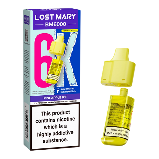 Pineapple Ice - Lost Mary BM6K Refill 0mg
