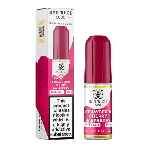 Strawberry Cherry Raspberry 10mg Bar Juice