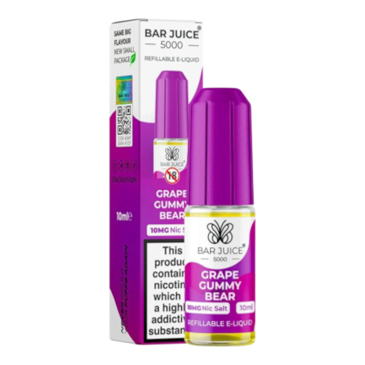 Grape 10mg Bar Juice