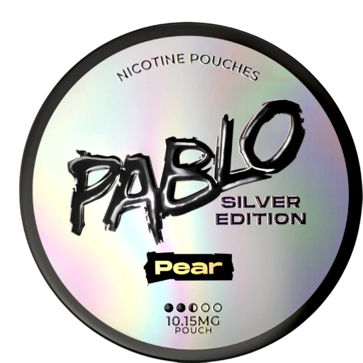 Pablo Silver Edition 10mg Nicotine Pouches - Pear