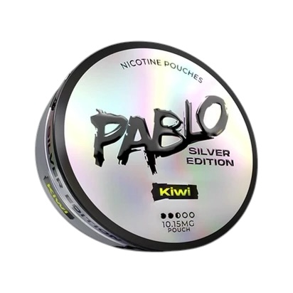 Pablo Silver Edition 10mg Nicotine Pouches - Kiwi