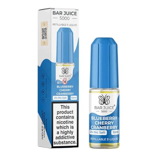 Blueberry Cherry Cranberry 20mg Bar Juice