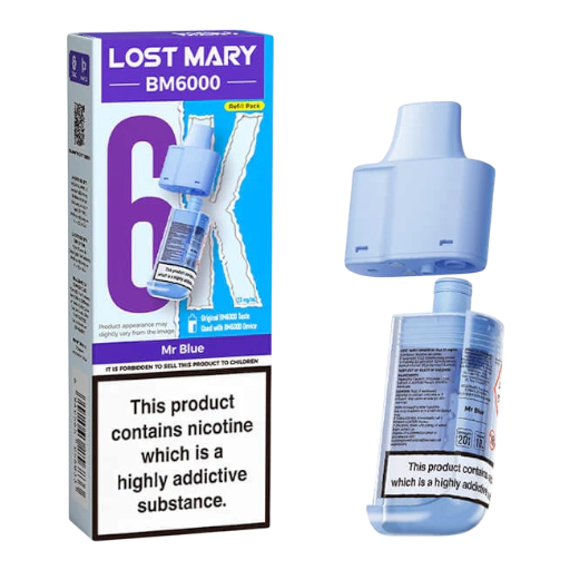 Mr Blue - Lost Mary BM6K Refill