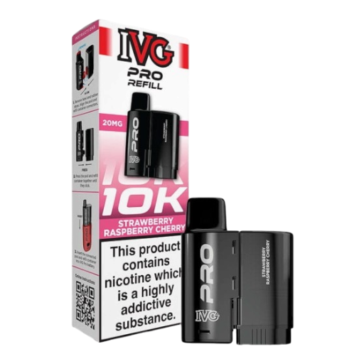 IVG Pro 12 Prefilled Pod - 12ml - Strawberry Raspberry Cherry / 20mg
