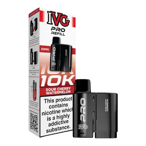 IVG Pro 12 Prefilled Pod - 12ml - Sour Cherry Watermelon / 20mg