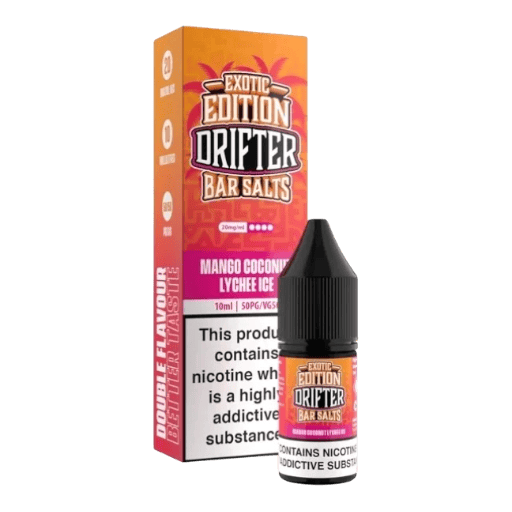 Mango Coconut Lychee Ice  - 20mg - Drifter Exotic Edition