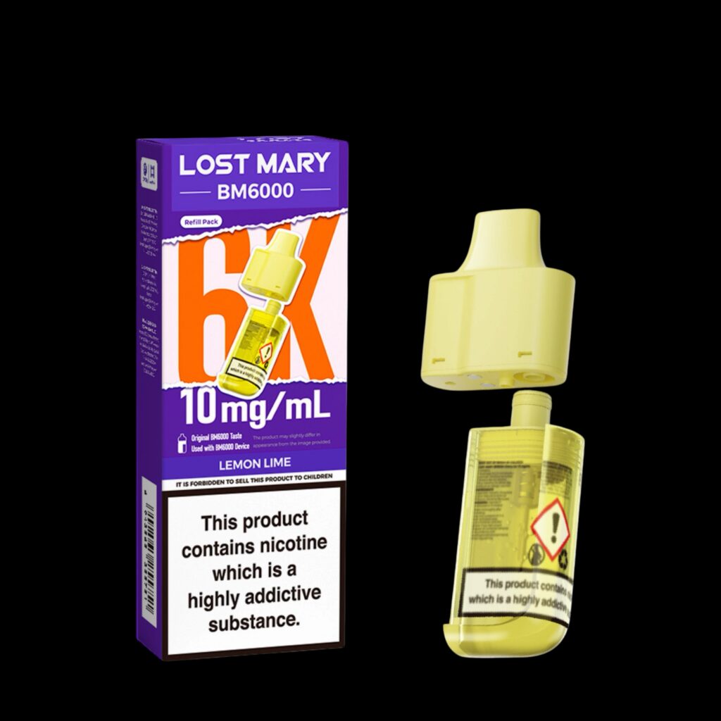 Lemon Lime- Lost Mary BM6K Refill 10mg